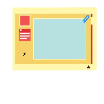 Comics Design Frames. Beautiful Photo Frame Set With Boom Bubbles For Design Stock-Illustration