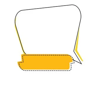 Comics Design Frames. Beautiful Photo Frame Set With Boom Bubbles For Design Stock Illustration