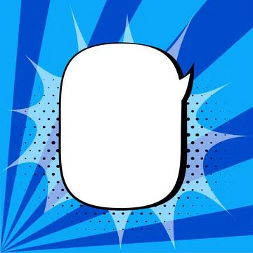 Comics Design Frames. Beautiful Photo Frame Set With Boom Bubbles For Design Stock Illustration