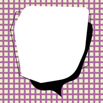 Comics Design Frames. Beautiful Photo Frame Set With Boom Bubbles For Design Stock Illustration