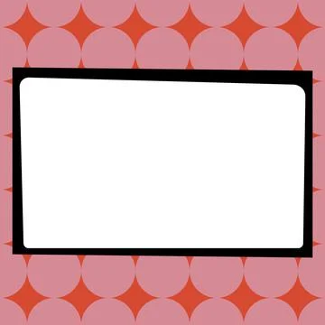 Comics Design Frames. Beautiful Photo Frame Set With Boom Bubbles For Design Illustrazione stock