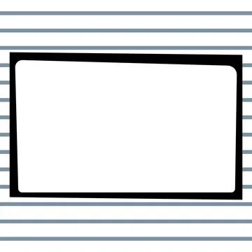 Comics Design Frames. Beautiful Photo Frame Set With Boom Bubbles For Design Stock Illustration