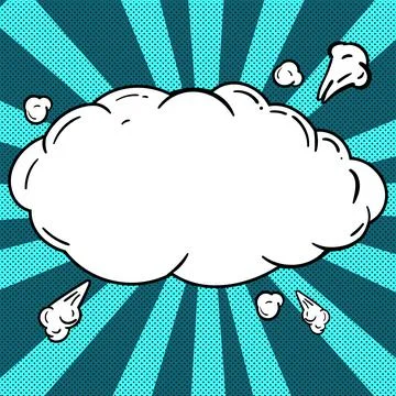 Comics Design Frames. Beautiful Photo Frame Set With Boom Bubbles For Design Stock Illustration