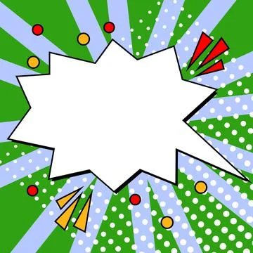 Comics Design Frames. Beautiful Photo Frame Set With Boom Bubbles For Design 스톡 일러스트