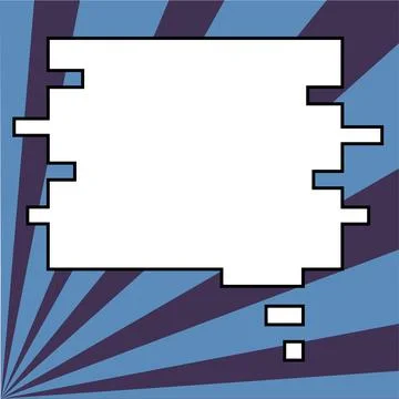 Comics Design Frames. Beautiful Photo Frame Set With Boom Bubbles For Design Stock-Illustration