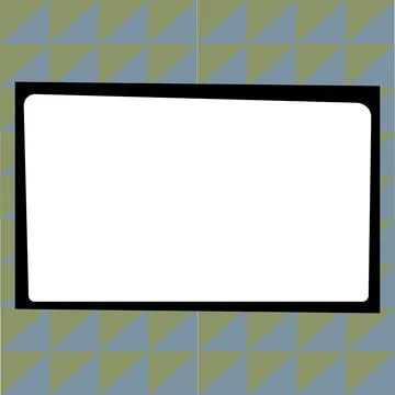 Comics Design Frames. Beautiful Photo Frame Set With Boom Bubbles For Design Stock-Illustration