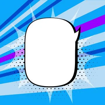 Comics Design Frames. Beautiful Photo Frame Set With Boom Bubbles For Design Stock-Illustration