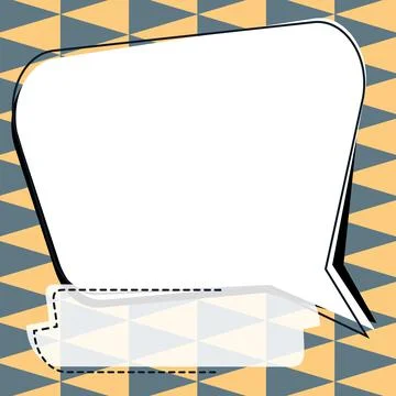 Comics Design Frames. Beautiful Photo Frame Set With Boom Bubbles For Design Stock-Illustration
