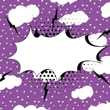 Comics Design Frames. Beautiful Photo Frame Set With Boom Bubbles For Design 스톡 일러스트