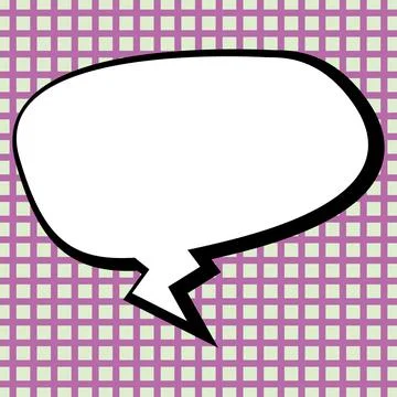 Comics Design Frames. Beautiful Photo Frame Set With Boom Bubbles For Design Stock Illustration