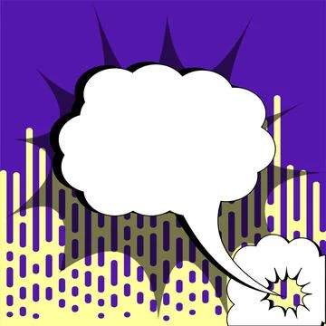 Comics Design Frames. Beautiful Photo Frame Set With Boom Bubbles For Design 库存插图