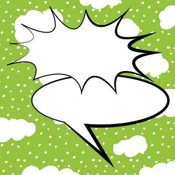 Comics Design Frames. Beautiful Photo Frame Set With Boom Bubbles For Design 库存插图