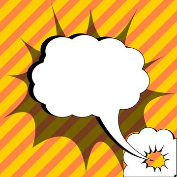 Comics Design Frames. Beautiful Photo Frame Set With Boom Bubbles For Design イラスト素材