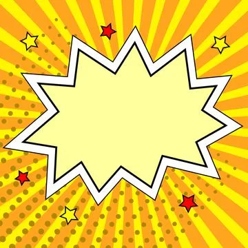 Comics Design Frames. Beautiful Photo Frame Set With Boom Bubbles For Design 스톡 일러스트