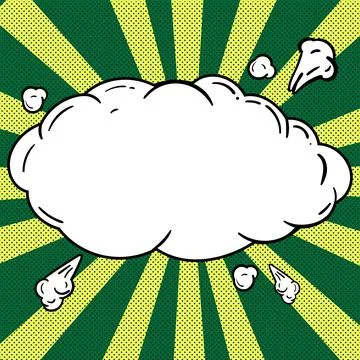 Comics Design Frames. Beautiful Photo Frame Set With Boom Bubbles For Design Stock Illustration