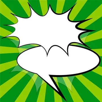Comics Design Frames. Beautiful Photo Frame Set With Boom Bubbles For Design Stock Illustration