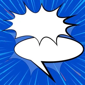 Comics Design Frames. Beautiful Photo Frame Set With Boom Bubbles For Design Stock Illustration