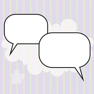 Comics Design Frames. Beautiful Photo Frame Set With Boom Bubbles For Design Illustrazione stock