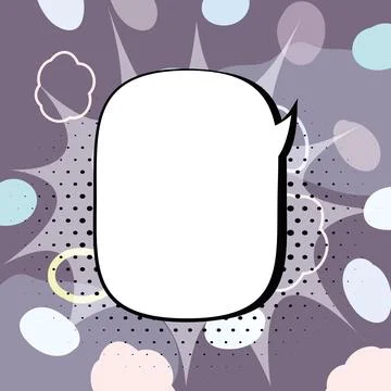 Comics Design Frames. Beautiful Photo Frame Set With Boom Bubbles For Design 스톡 일러스트