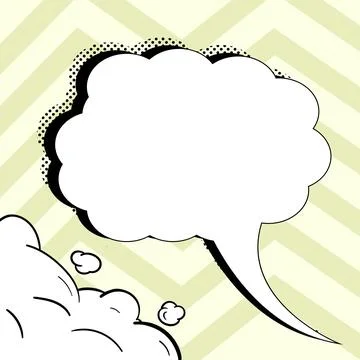 Comics Design Frames. Beautiful Photo Frame Set With Boom Bubbles For Design Stock Illustration