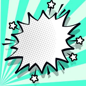 Comics Design Frames. Beautiful Photo Frame Set With Boom Bubbles For Design Stock Illustration