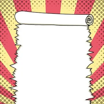 Comics Design Frames. Beautiful Photo Frame Set With Boom Bubbles For Design Stock Illustration