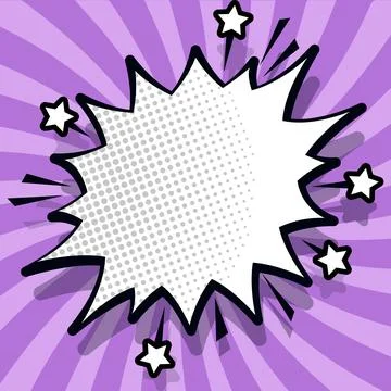 Comics Design Frames. Beautiful Photo Frame Set With Boom Bubbles For Design 库存插图