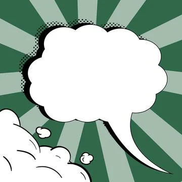 Comics Design Frames. Beautiful Photo Frame Set With Boom Bubbles For Design Stock-Illustration