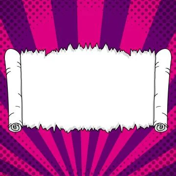 Comics Design Frames. Beautiful Photo Frame Set With Boom Bubbles For Design Stock Illustration