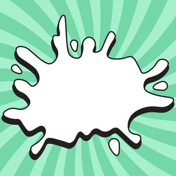 Comics Design Frames. Beautiful Photo Frame Set With Boom Bubbles For Design Stock Illustration