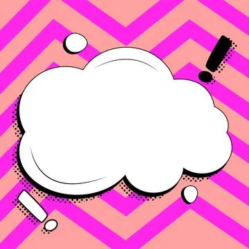 Comics Design Frames. Beautiful Photo Frame Set With Boom Bubbles For Design Stock-Illustration