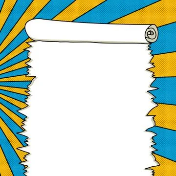 Comics Design Frames. Beautiful Photo Frame Set With Boom Bubbles For Design Illustrazione stock