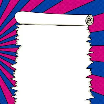 Comics Design Frames. Beautiful Photo Frame Set With Boom Bubbles For Design Stock Illustration
