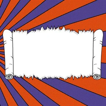 Comics Design Frames. Beautiful Photo Frame Set With Boom Bubbles For Design Stock-Illustration
