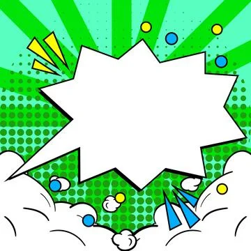 Comics Design Frames. Beautiful Photo Frame Set With Boom Bubbles For Design Stock Illustration