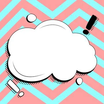 Comics Design Frames. Photo Frame Set With Explosion Bubbles For Add Collage Stock Illustration