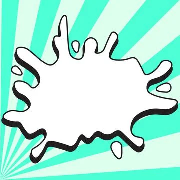 Comics Design Frames. Photo Frame Set With Explosion Bubbles For Add Collage Stock Illustration