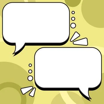 Comics Design Frames. Photo Frame Set With Explosion Bubbles For Add Collage Stock Illustration