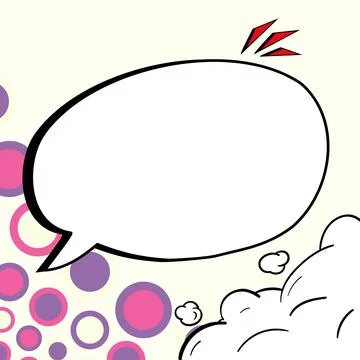 Comics Design Frames. Photo Frame Set With Explosion Bubbles For Add Collage Stock Illustration