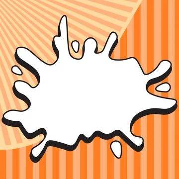 Comics Design Frames. Photo Frame Set With Explosion Bubbles For Add Collage Stock Illustration