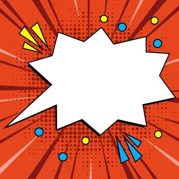 Comics Design Frames. Photo Frame Set With Explosion Bubbles For Add Collage Illustrazione stock