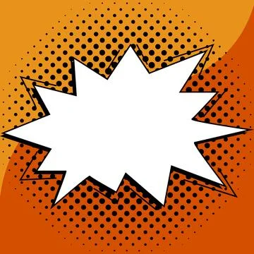 Comics Design Frames. Photo Frame Set With Explosion Bubbles For Add Collage 스톡 일러스트