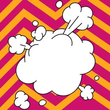 Comics Design Frames. Photo Frame Set With Explosion Bubbles For Add Collage Illustrazione stock