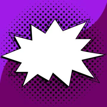 Comics Design Frames. Photo Frame Set With Explosion Bubbles For Add Collage Stock Illustration