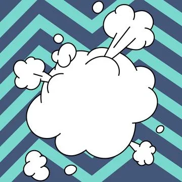 Comics Design Frames. Photo Frame Set With Explosion Bubbles For Add Collage Stock Illustration