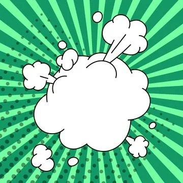 Comics Design Frames. Photo Frame Set With Explosion Bubbles For Add Collage Illustrazione stock