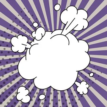 Comics Design Frames. Photo Frame Set With Explosion Bubbles For Add Collage Illustrazione stock