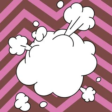 Comics Design Frames. Photo Frame Set With Explosion Bubbles For Add Collage Stock-Illustration