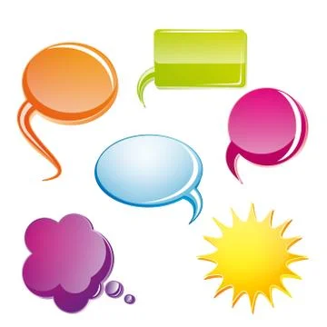 Comics elements Stockillustratie