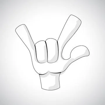 Comics Hand icon イラスト素材